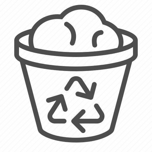 Garbage, recycle bin, recycling, trash can icon - Download on Iconfinder