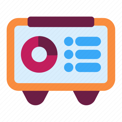 Presentation, report, analysis, board, analytic icon - Download on Iconfinder