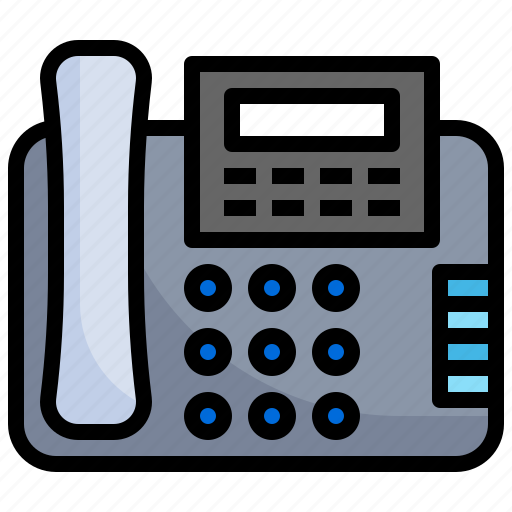 Phone, telephone, call, office, material, communications icon - Download on Iconfinder