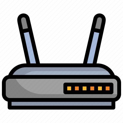 Router, wireless, modem, wifi, signal icon - Download on Iconfinder
