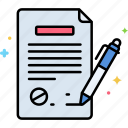 contract, signature, sign, document, business