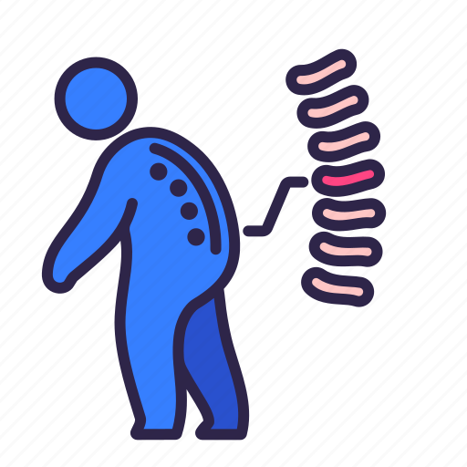Hemiparesis, myofascial, chronic, pain, herniated, fatigue, office syndrome icon - Download on Iconfinder