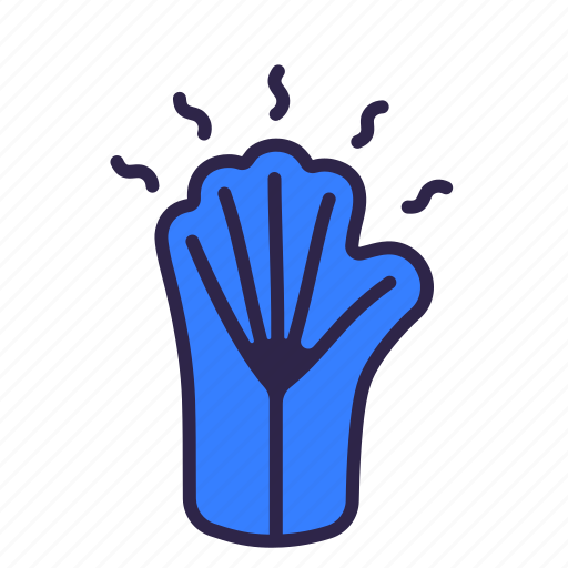 Trigger, finger, hand, pain, myofascial, disease, numb icon - Download on Iconfinder