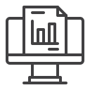 computer, monitor, analytics, display, data