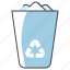 office chancery, work, paper, recycle, recycle bin, trash, waste 