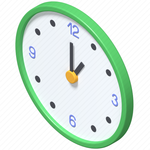 Clock, planning, deadline, time management 3D illustration - Download on Iconfinder