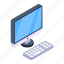 personal computer, monitor, display, computer screen, lcd, led 