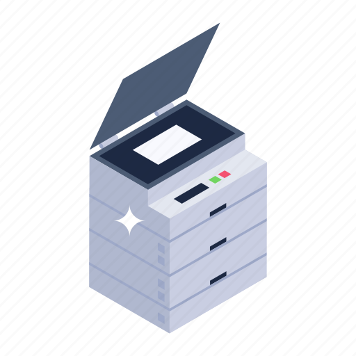 Copying machine, copier, photocopier, office machine, printing machine icon - Download on Iconfinder