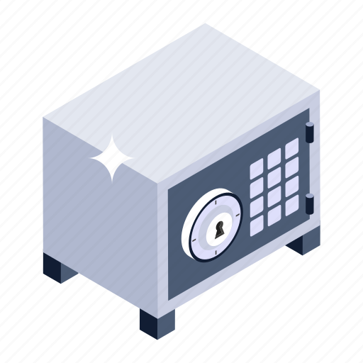 Bank locker, safe box, locker, bank vault, digital locker icon - Download on Iconfinder