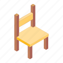 school chair, dining chair, furniture, seat, desk chair
