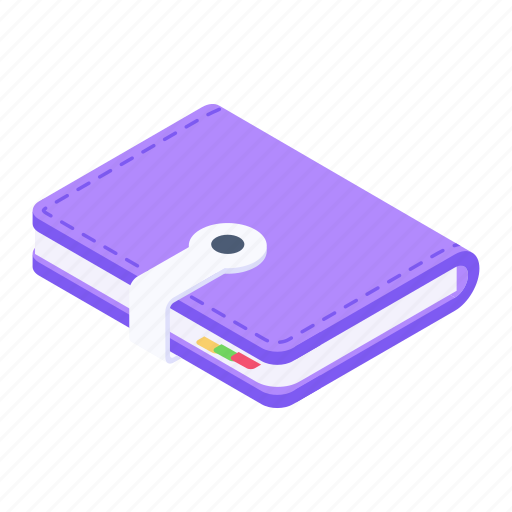 Notebook, textbook, drafting pad, writing pad, diary icon - Download on Iconfinder
