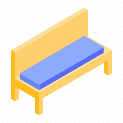 Divan, sofa, seat, couch, armless sofa, office furniture icon - Download on Iconfinder