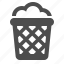 bin, can, garbage, office, recycle, trash 
