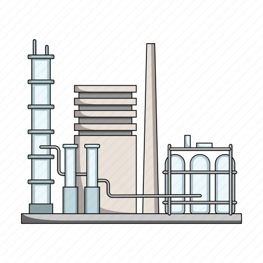 Factory, mining, oil refining icon - Download on Iconfinder