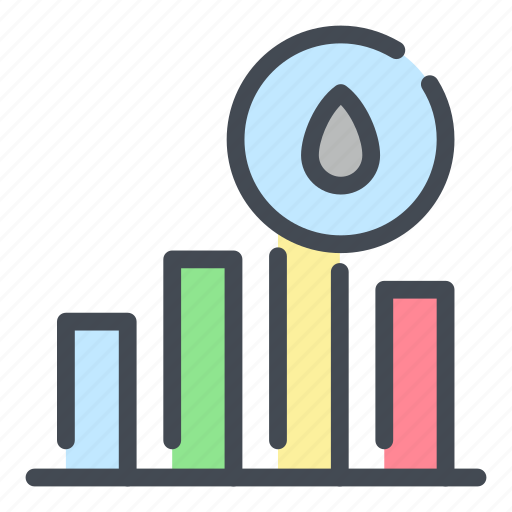 Oil, report, statistics, chart, analytics, price icon - Download on Iconfinder