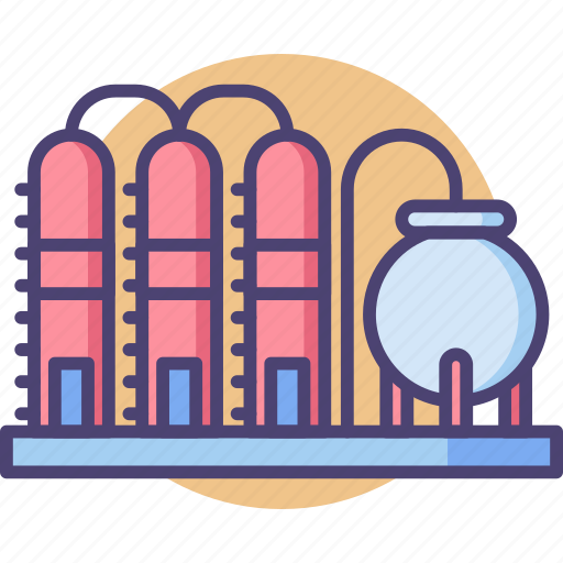 Oil, oil refinery, refinery icon - Download on Iconfinder