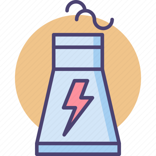 Electric energy, electric station, electrical, electrical energy, power energy, power plant, power station icon - Download on Iconfinder