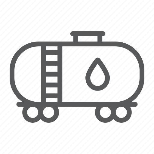 Container, fuel, gas, industry, oil, tank, train icon - Download on Iconfinder