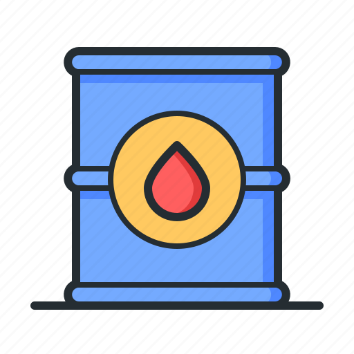 Barrel, oil, fuel, industrial icon - Download on Iconfinder