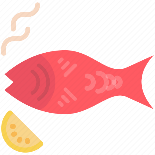 Barbecue, fish, grill, seafood, bbq, hygge icon - Download on Iconfinder