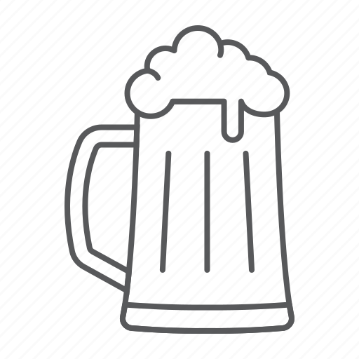 Beer, mug, beverage, oktoberfest, liquid, ale, lager icon - Download on Iconfinder