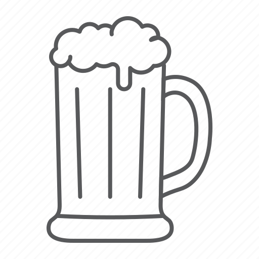 Beer, mug, alcohol, beverage, pub, oktoberfest, glass icon - Download on Iconfinder