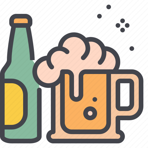 Alcohol, beer, bottle, mug icon - Download on Iconfinder