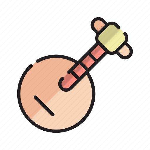 Acoustic, banjo, concert, country, guitar, oktoberfest, traditional icon - Download on Iconfinder