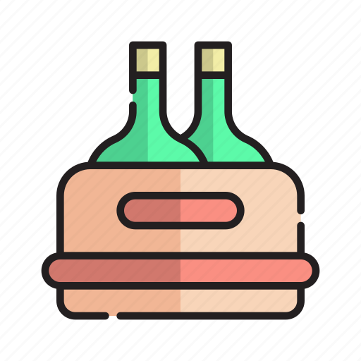 Beers, bottle, box, container, oktoberfest, package, packaging icon - Download on Iconfinder