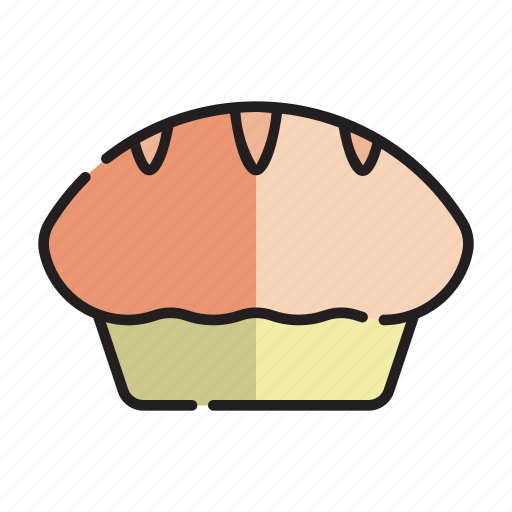 Baked, cooked, crust, lunch, meat pie, oktoberfest, pastry icon - Download on Iconfinder