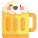beer, drink, mug