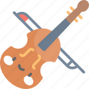 violin, instrument, music