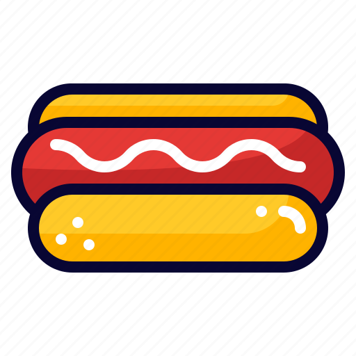 Hotdog, fast food, cooking, meal icon - Download on Iconfinder