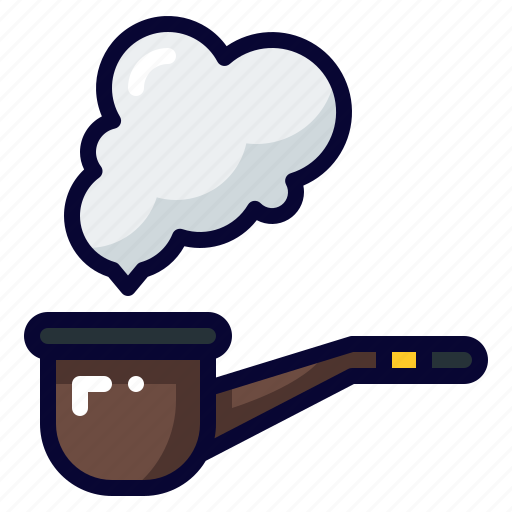 Smoke, pipe, flow, smoking icon - Download on Iconfinder