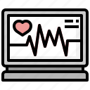 electrocardiogram, heart, rate, monitor, healthcare, medical, hospitalization