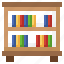 bookshelf, bookcase, storage, education, library 