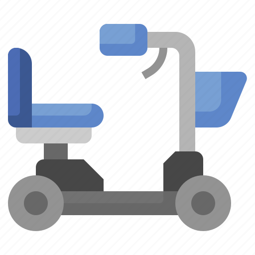 Scooter, old, people, inclusive, disabled, transportation icon - Download on Iconfinder