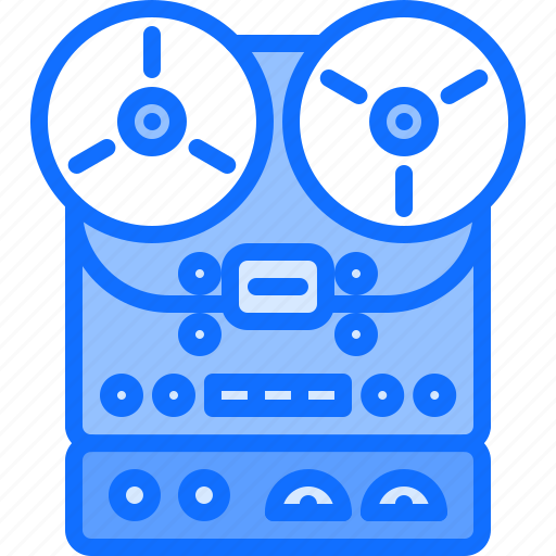 Appliance, device, electronics, player, record, retro icon - Download on Iconfinder