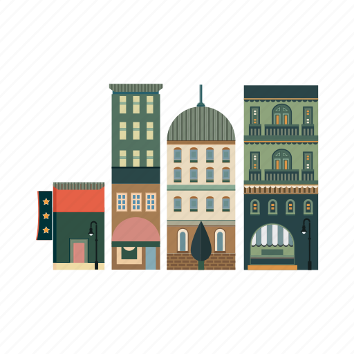 Building, city, historical, market, shopping, street, vintage icon - Download on Iconfinder