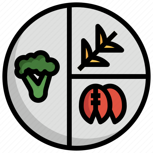Balanced, diet, nutrition, healthy, pyramid icon - Download on Iconfinder
