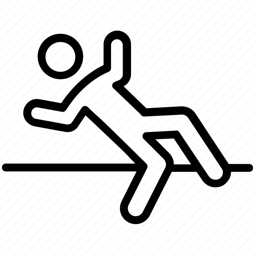 High jump, hurdles running, jumping game, long jump, olympics sport icon - Download on Iconfinder