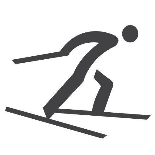 Country, cross, olympic, skiing icon - Free download