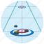 broom, circle, curling, ice, olympic, sports 