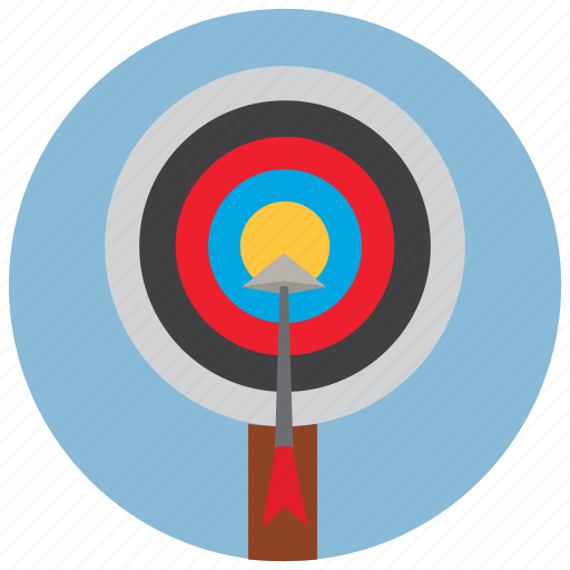 Archery, arrow, bullseye, shoot, sports, target icon - Download on Iconfinder