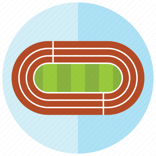 Arena, circle, course, race, speed, sports icon - Download on Iconfinder