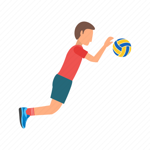 Beach, olympic, player, soccer, sport, sports, volleyball icon - Download on Iconfinder