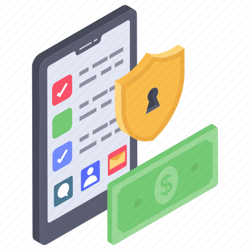 Ecommerce, mobile payment, online payment, safe payment, secure payment icon - Download on Iconfinder