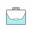 bag, baggage, briefcase, business, case, portfolio, suitcase