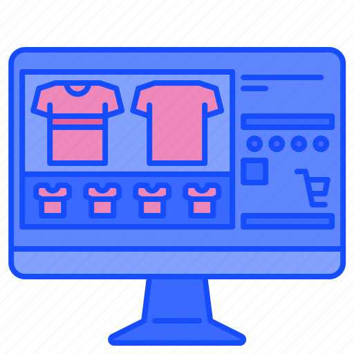 T, shirt, online, shop, clothes, commerce, shopping icon - Download on Iconfinder