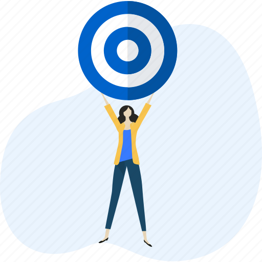 Aim, business, focus, goal, marketing, seo, target illustration - Download on Iconfinder